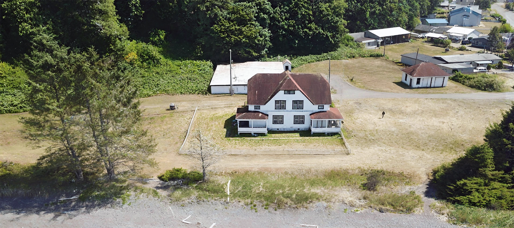 Keepers House from sky